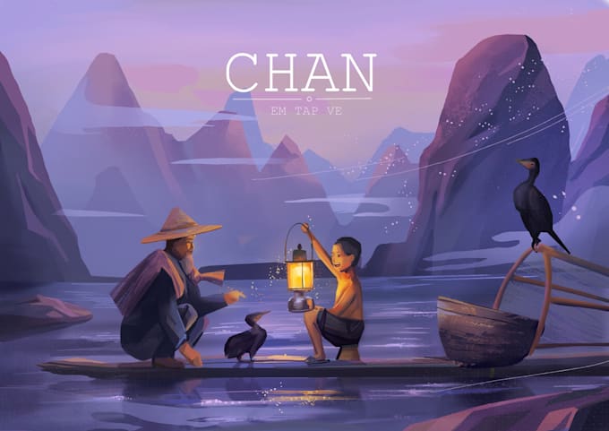 create children book illustrations in my cute style