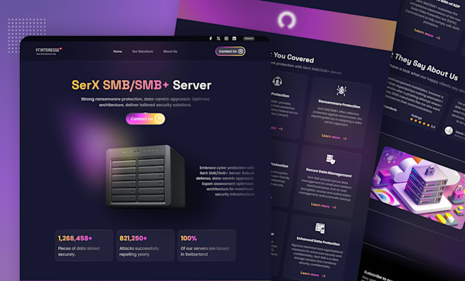 Do landing page and website ui ux design in figma by Mahmudgraphic | Fiverr