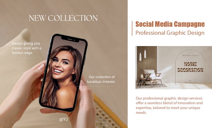 design creative social media post for facebook and instagram