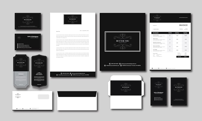 design professional print ready elegant business card