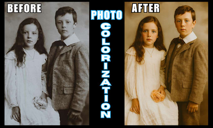colorize your black and white photos naturally