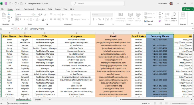 do targeted email list b2b