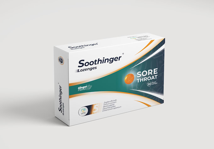 design premium vial label design , medicine box or supplement packaging