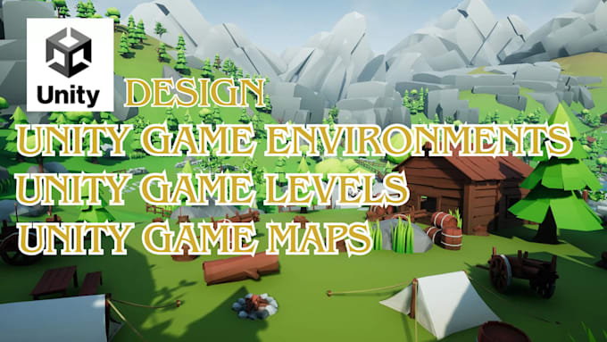 Design your unity game environments, unity game levels, unity game ...