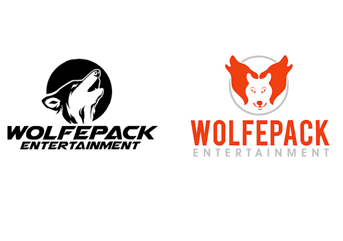 design modern wolf logo