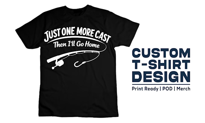 design custom t shirt graphics for print on demand and merch