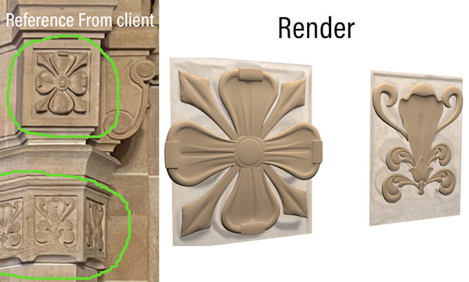do cnc relief mapping from references