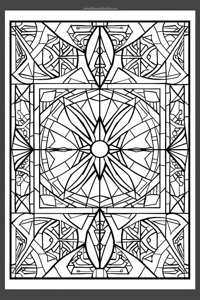 Create custom coloring pages by Zenwave_design | Fiverr