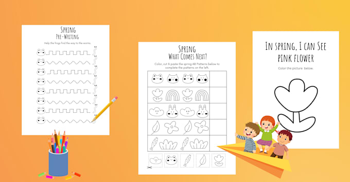 design fun and educational kids activity books