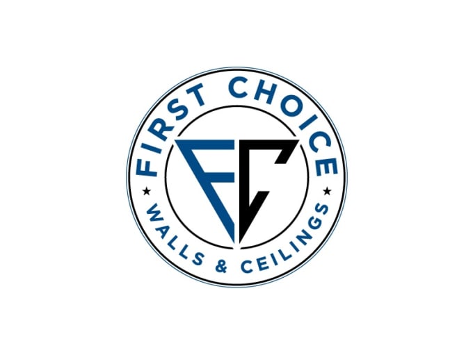 create a sophisticated, contemporary logo for your walls and ceilings services