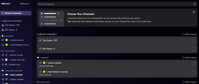 create a discord server for you