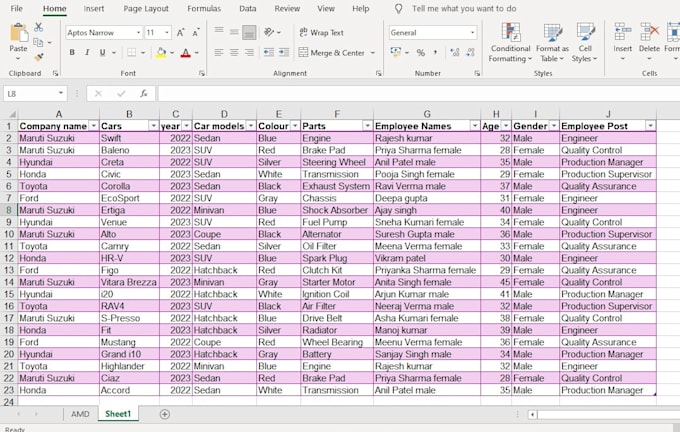 do data cleaning and formatting in microsoft excel