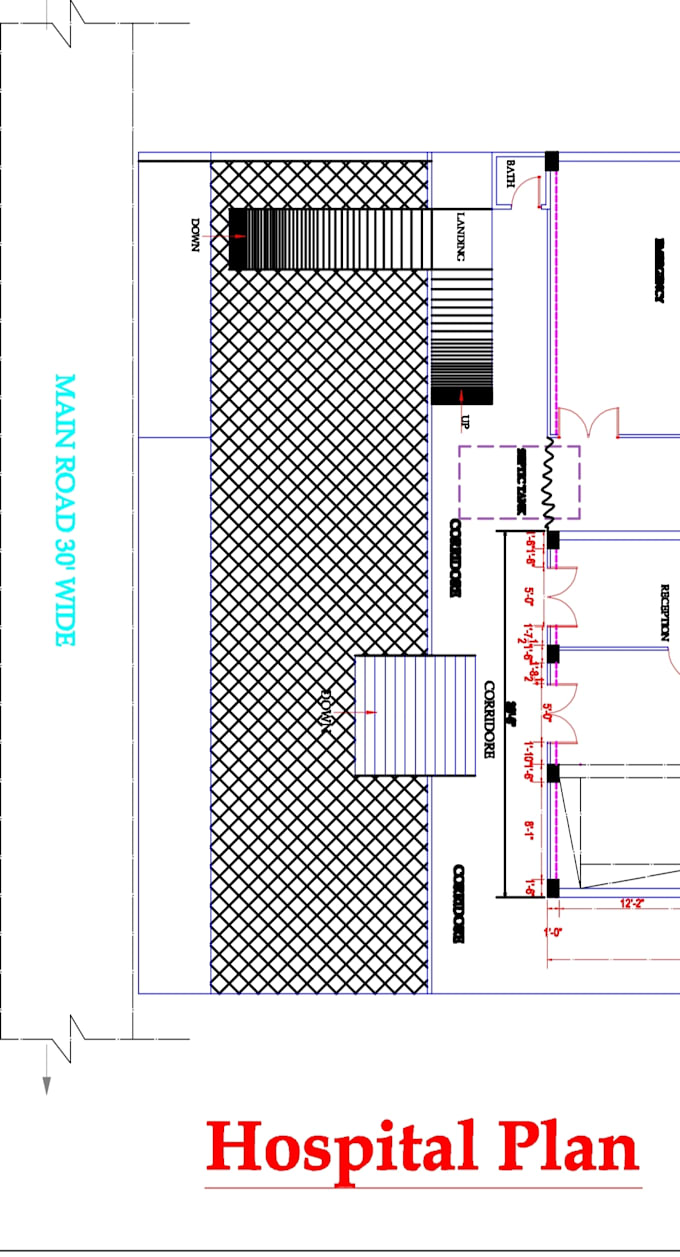 draw 2d model plan autocad drafting