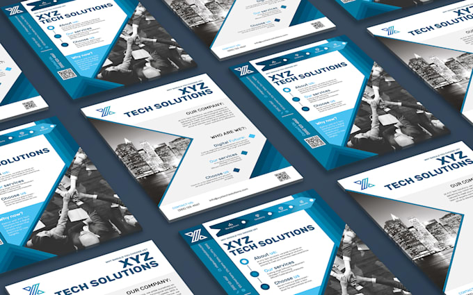 design professional flyer or brochure to boost your business