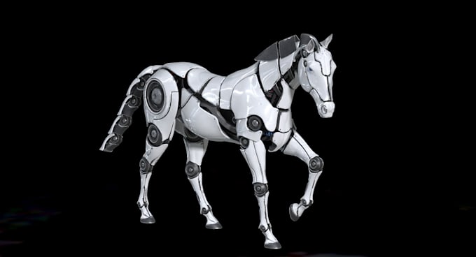 do 3d robot and cyborg 3d model 3d sci fi mech spaceship character model