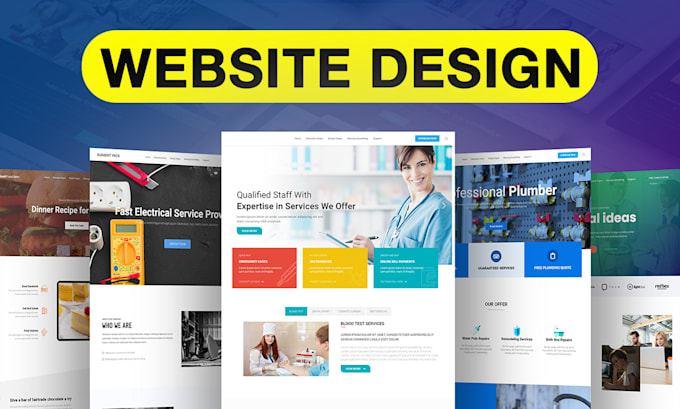 design landing page using wordpress, wix, gohighlevel, squarespace, unbounce