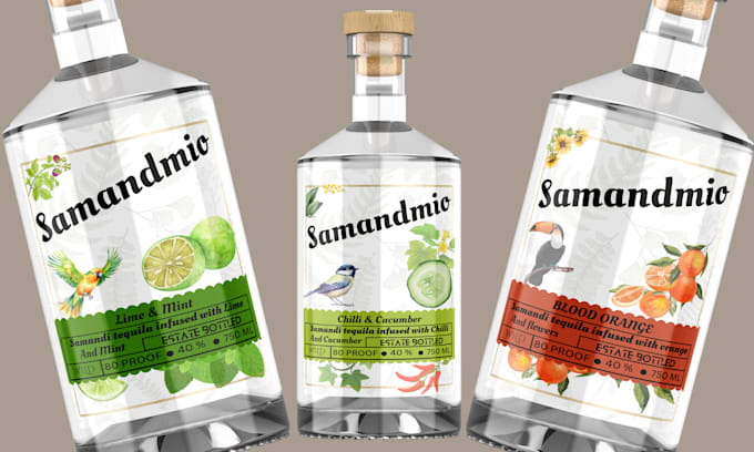 do logo,label for gin,rum,beer,tequila,brandy,spirits,whiskey,mead