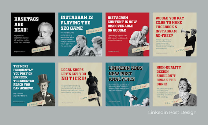 design and schedule posts for your linkedin page