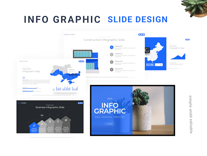 do professional infographic design in powerpoint and google slides