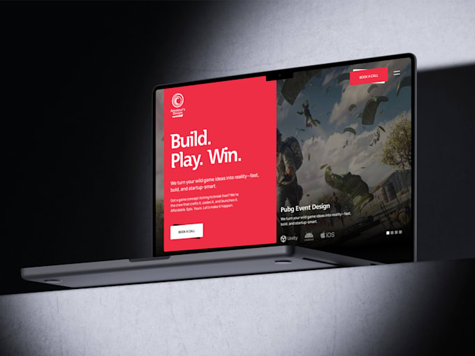 do great figma website UI UX design, and business landing page UI figma design