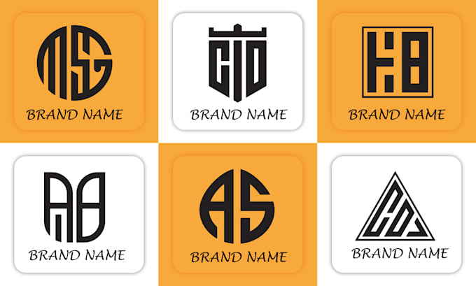 do personal branding initial letter mark apparel trendy monogram logo design