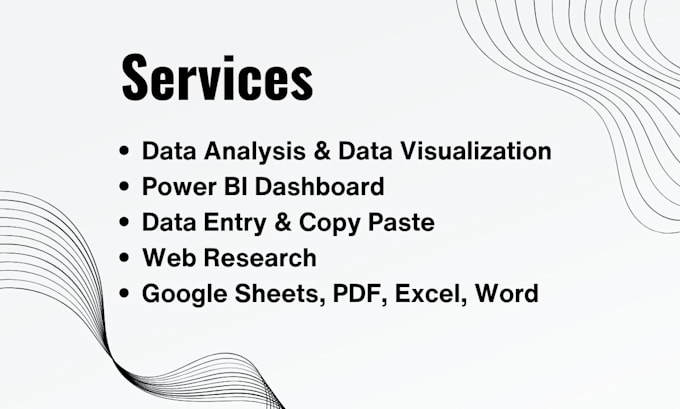 be your data entry virtual assistant