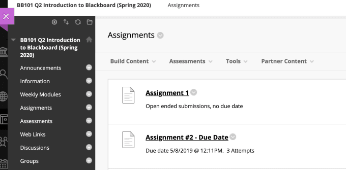 be your blackboard lms instructor