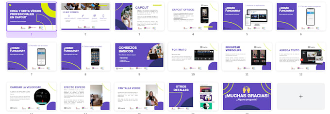 design educational and business presentations