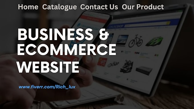 build business wordpress website design, or ecommerce website development