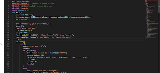 Help you in creating java and cpp projects for learning by Ali_school ...