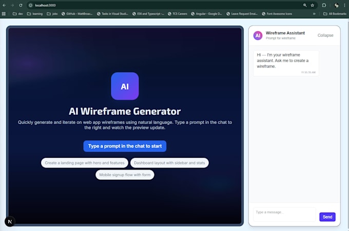build react and spring boot application
