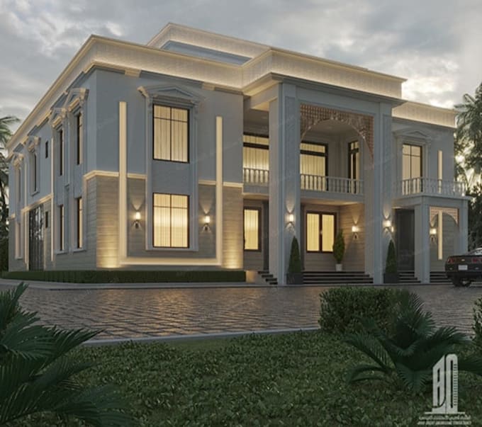 exterior design in 3d stone specialty