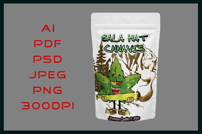 do cannabis packaging, weed, pouch, cbd, mylar bag design