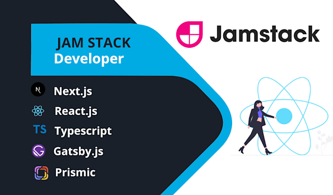 build jamstack, reactjs and nextjs high performance web apps