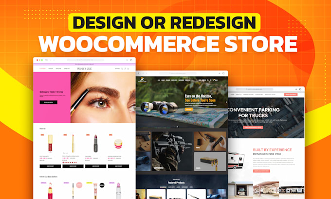 build ecommerce website online store, webshop using wordpress woocommerce