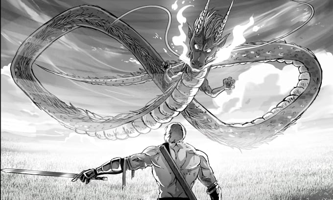 draw your idea in manga style