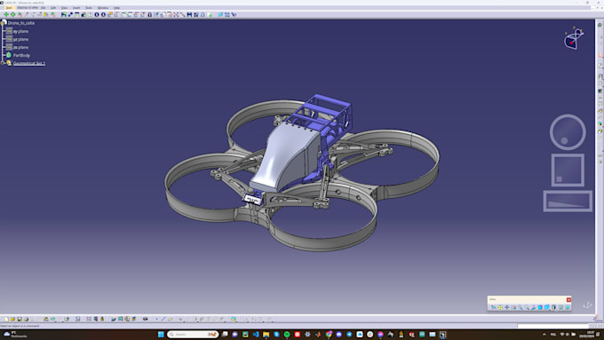 do cad designs in catia v5