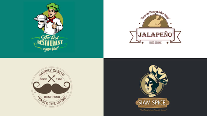 do unique typography logo design