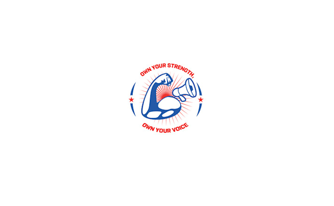 design highest level strong voice logo