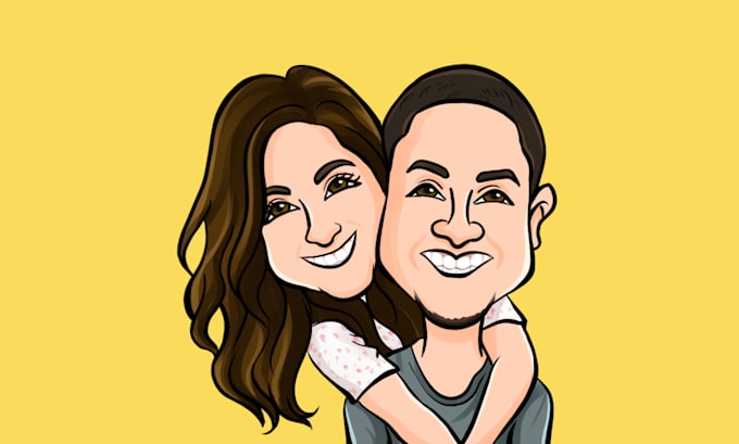 create big head cartoon and caricature portrait