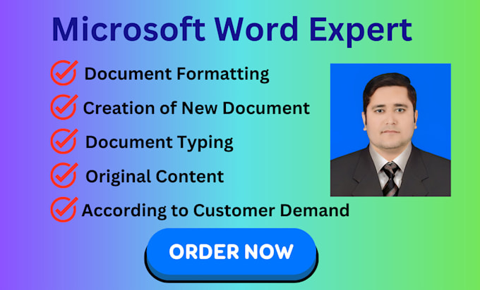 help in microsoft word, proofreading, document editing, document design