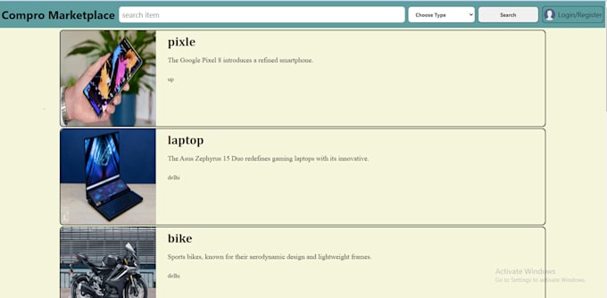 make full stack app