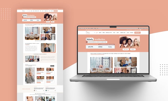 create wordpress website design for business