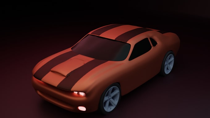 design 3d props, and objects for games in blender