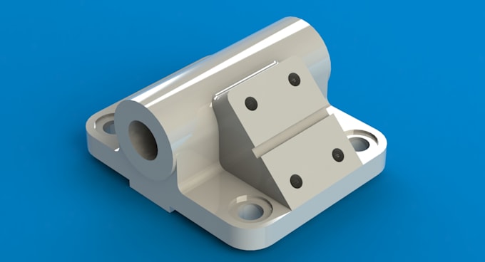 design 3d modeling engineering products for 3d printing on solidworks