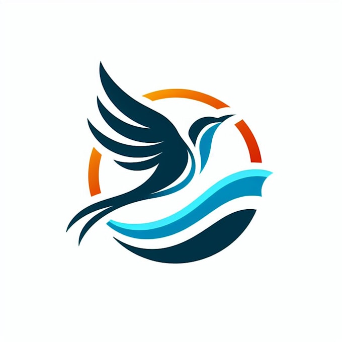 do flying bird logo design for your business page