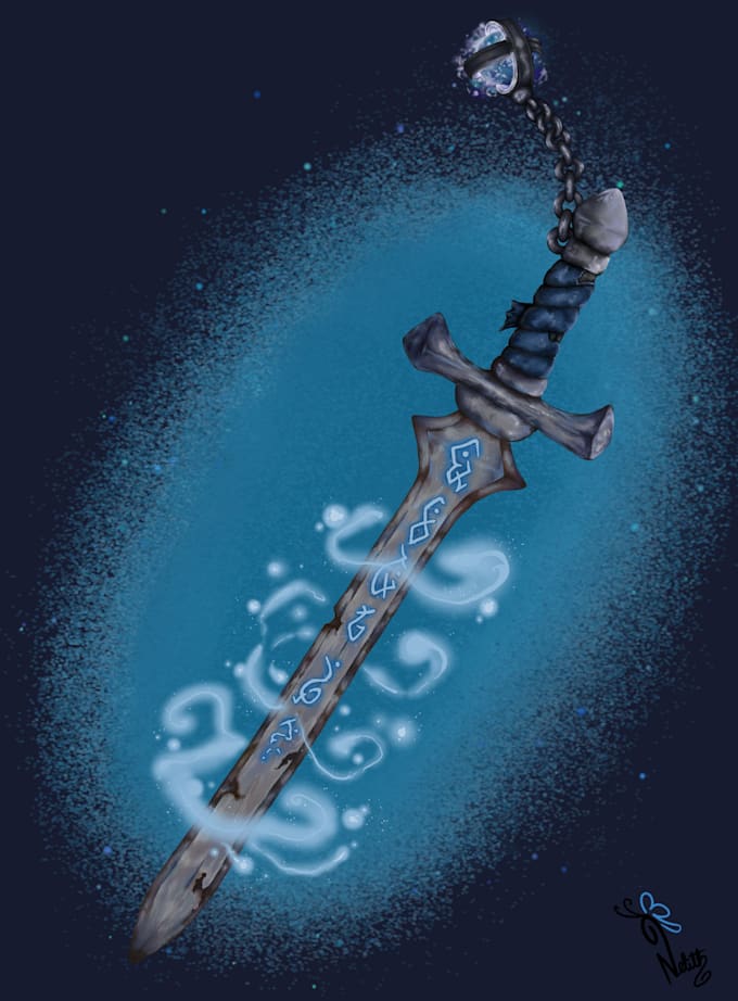 draw your own fantasy weapon