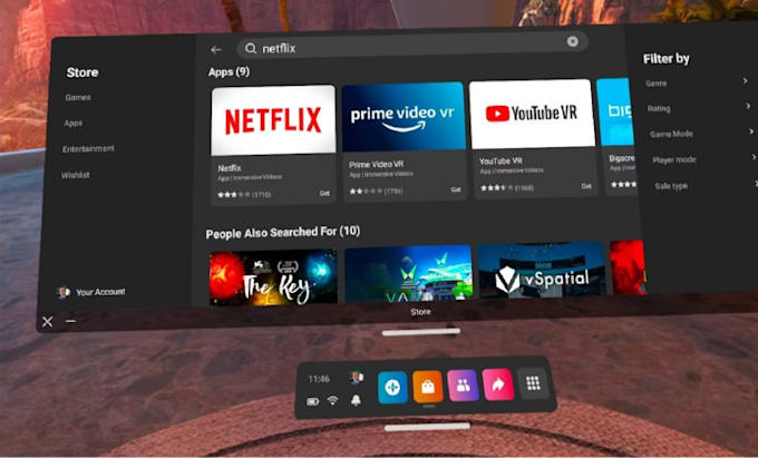 develop vr games and application, build smart tv app, android tv app, iptv app