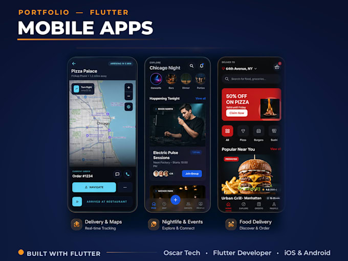 be your android app developer and build your flutter app