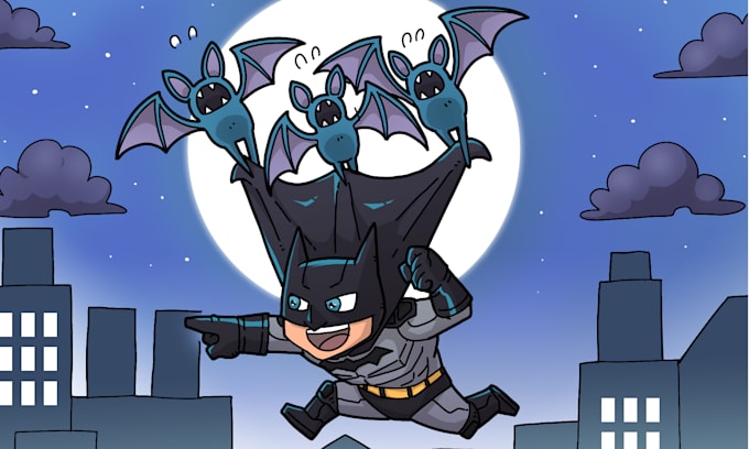 draw super hero and pokemon on cartoons